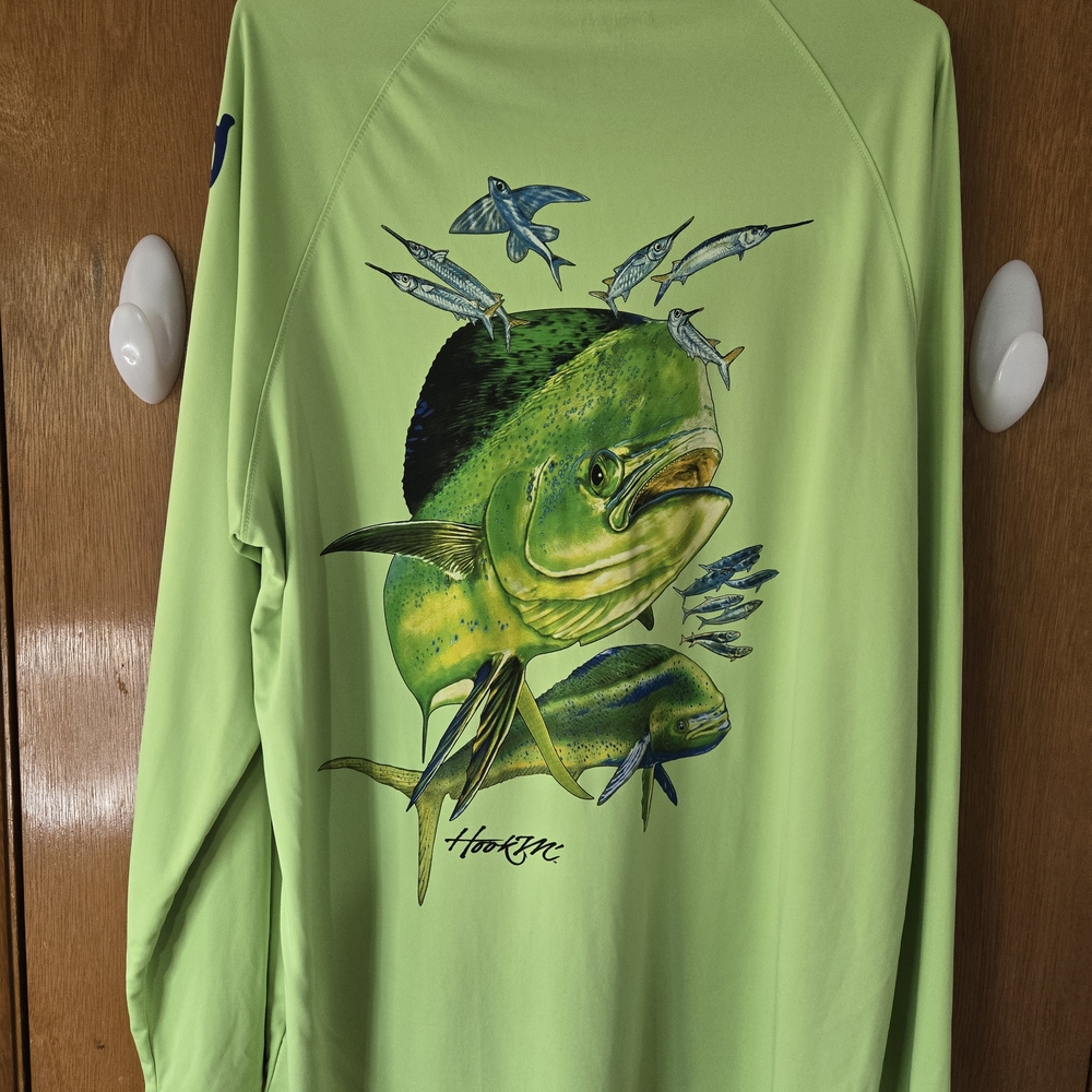 Green Long Sleeve Shirt by Reel Life - Picture 5 of 6